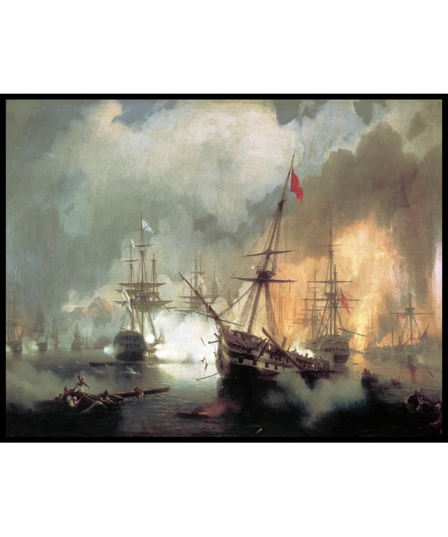 Die Seeschlacht bei Navarino