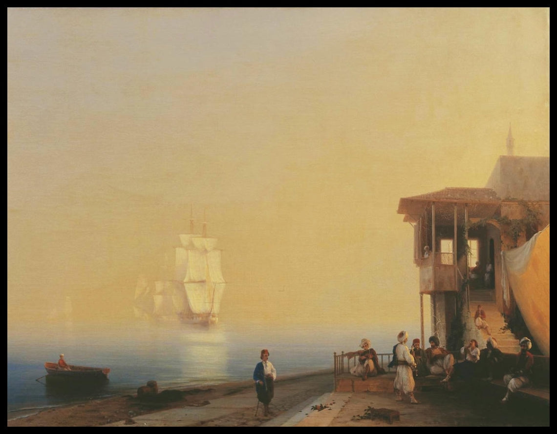 Embankment de la ville d'Orient