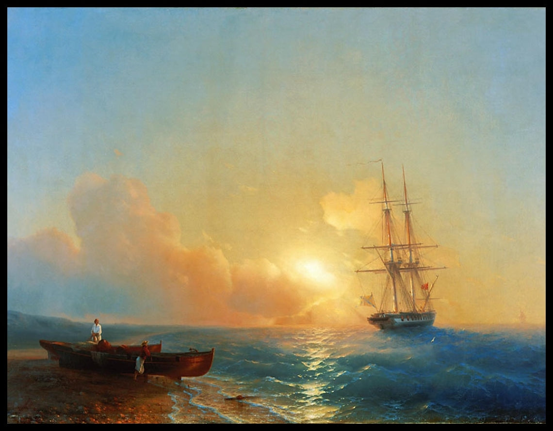 Les pêcheurs sur la plage