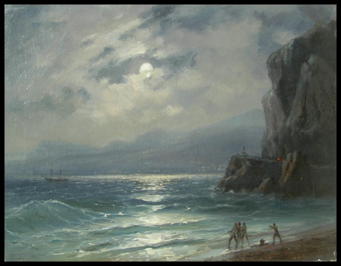 Clair de lune à Nice