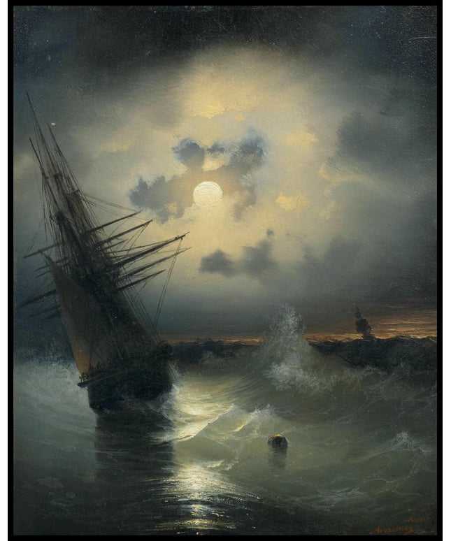 Segelschiff auf hoher See