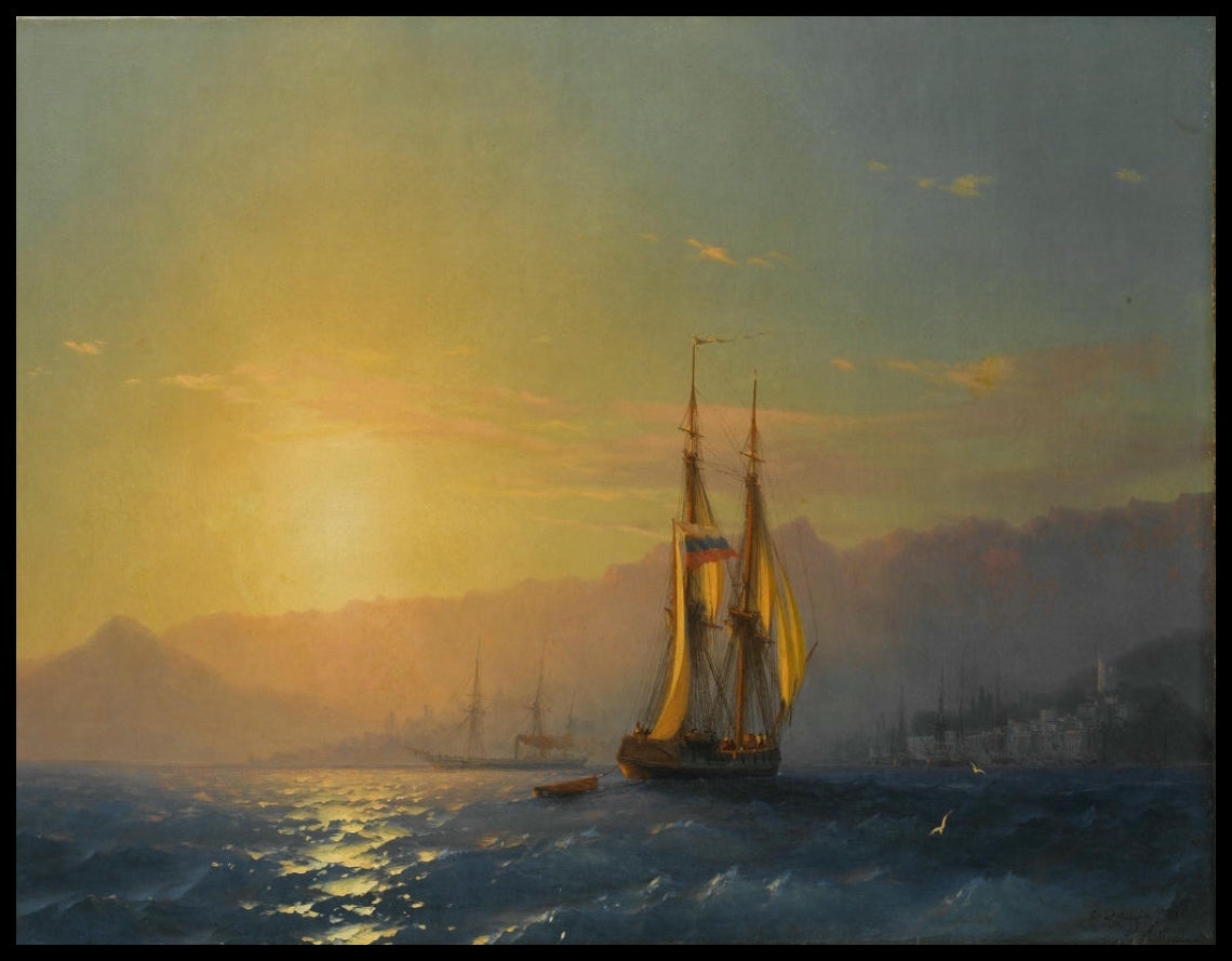 Lever de soleil en mer