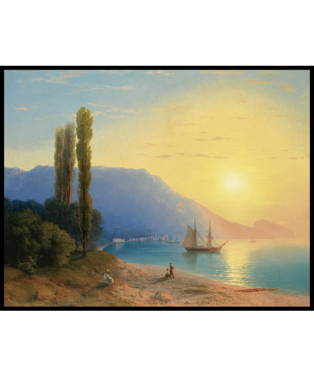 Sonnenaufgang über Jalta