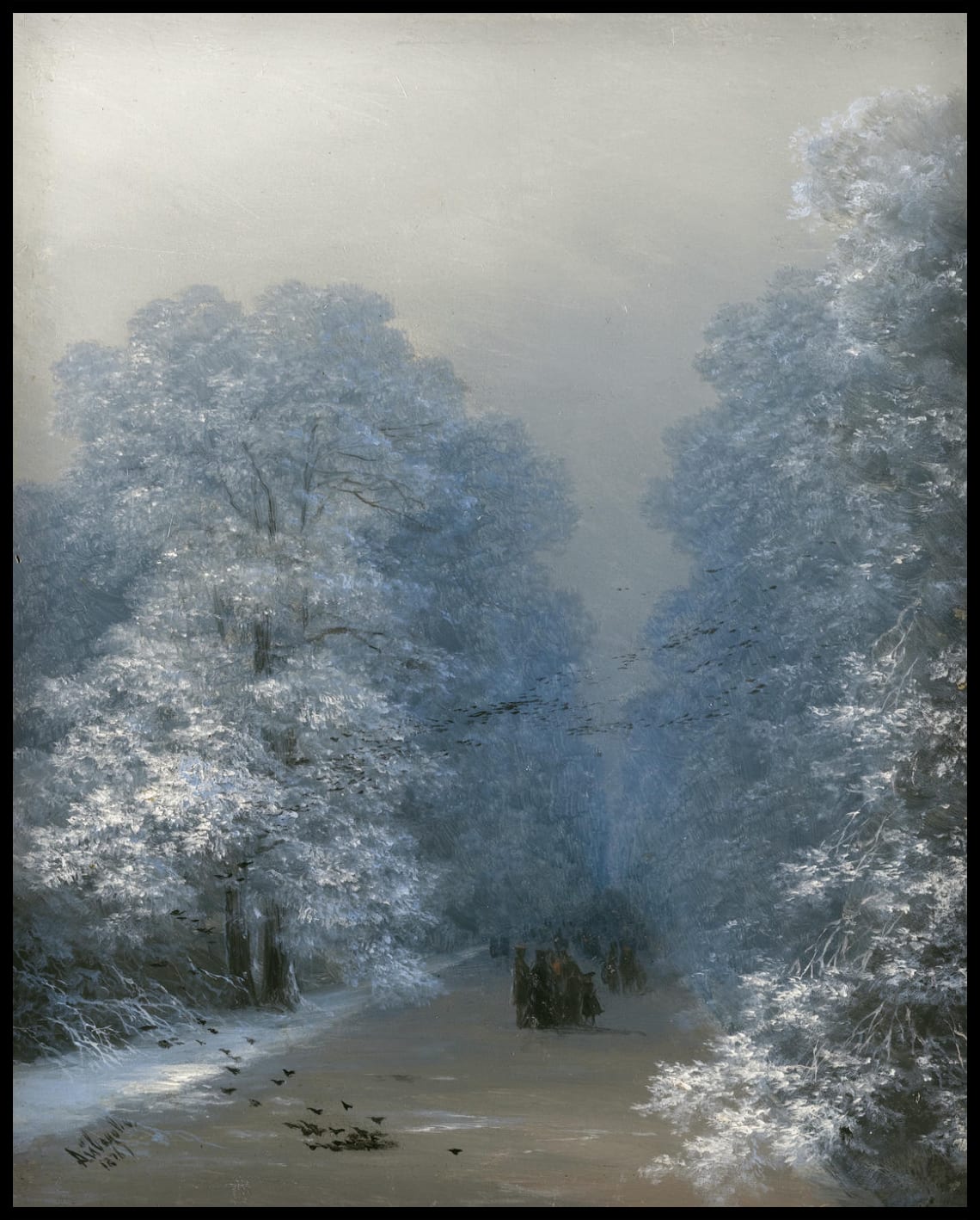 Paysage hivernal