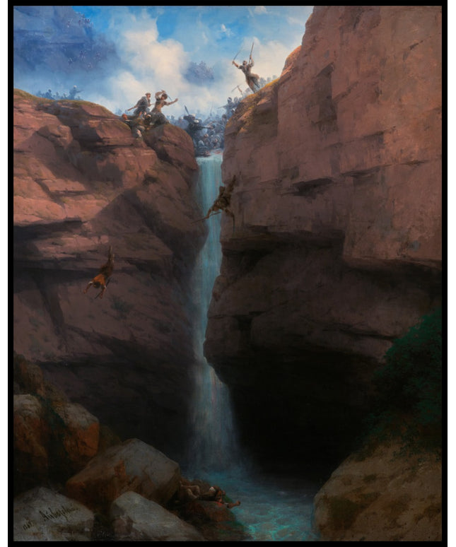 Shirvans und Murids auf Gunib