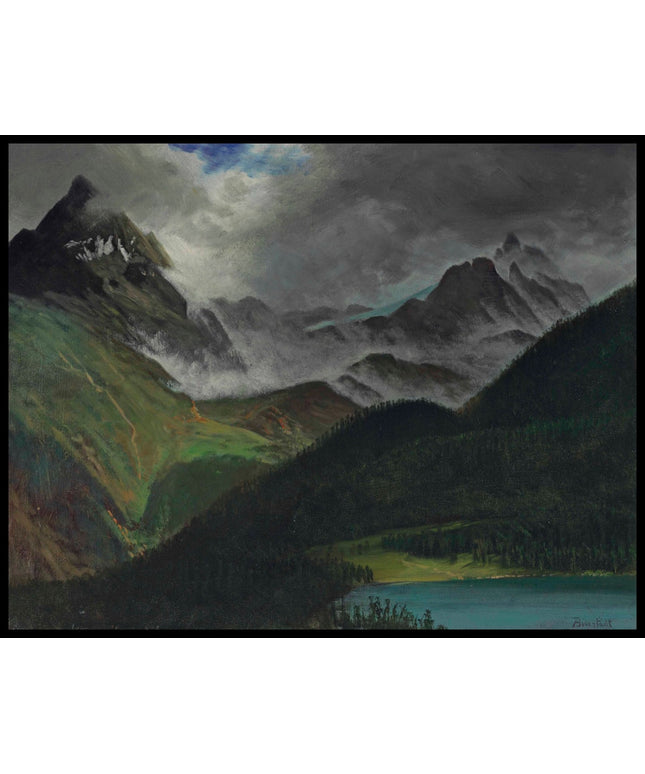 Mountainous Alpine Landscape