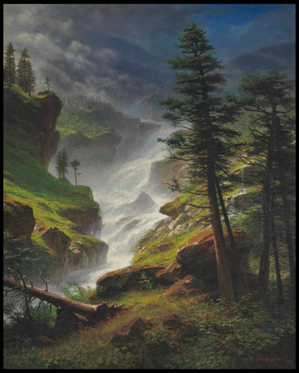 Rocky Mountain Waterfall