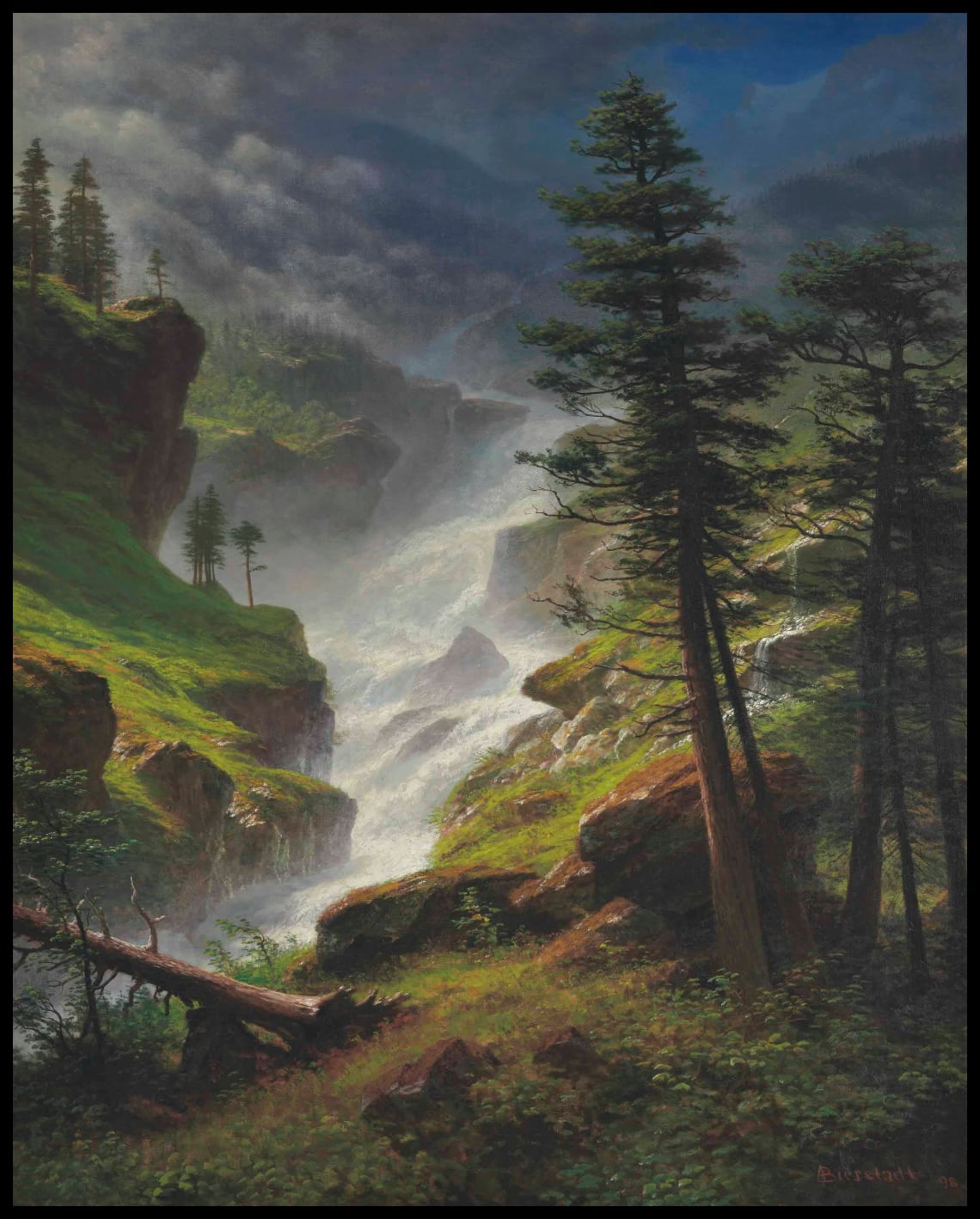 Chute d'eau des Rocheuses
