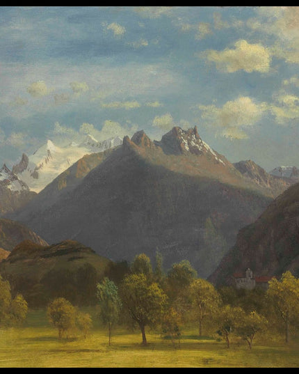 The Alps from Visp