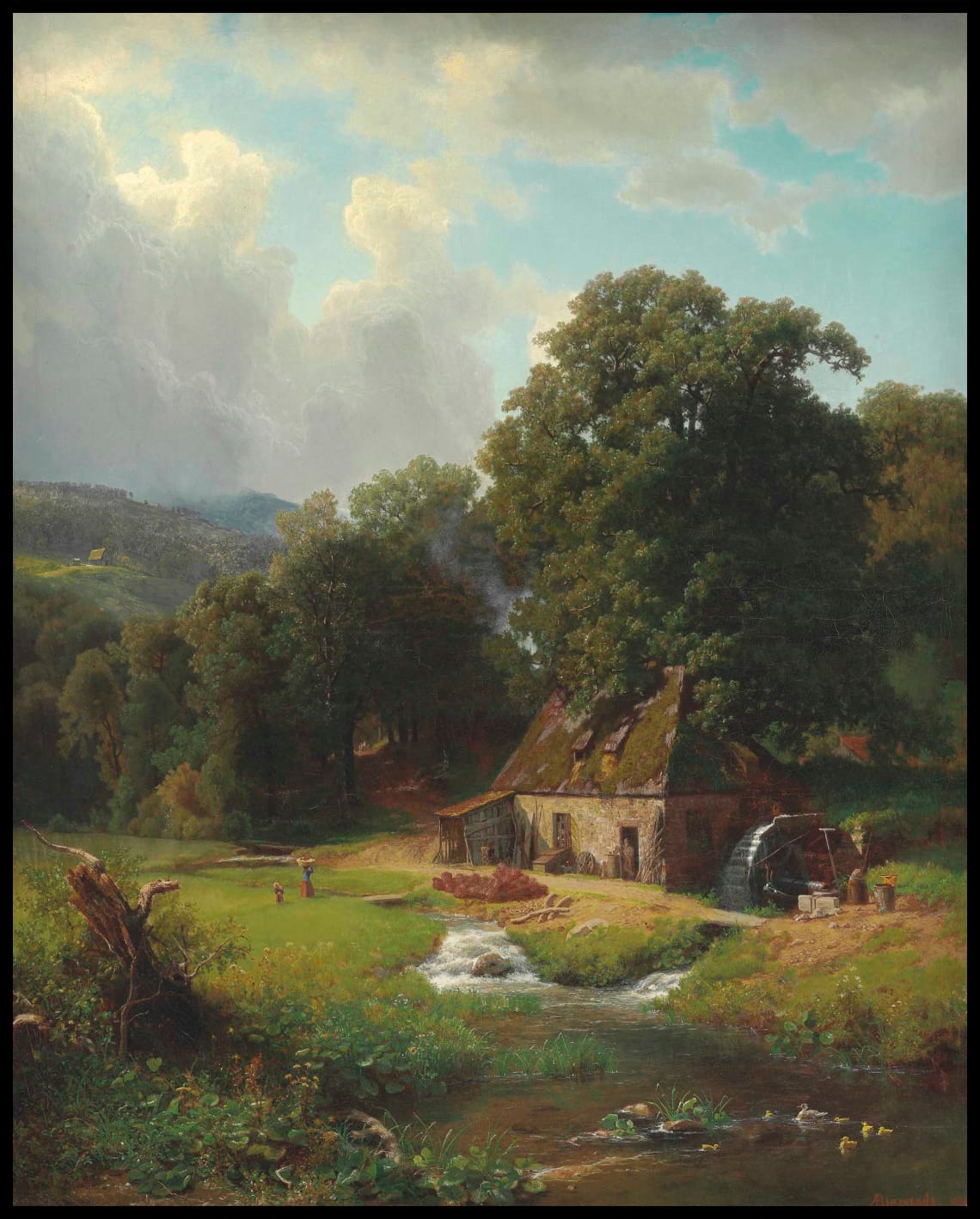 Le vieux moulin