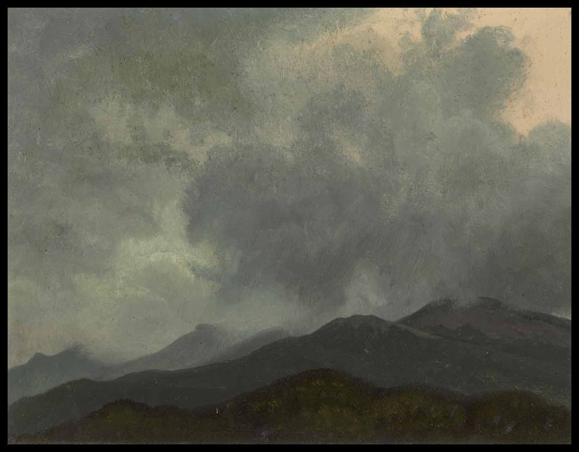 Nuages turbulents, White Mountains, New Hampshire