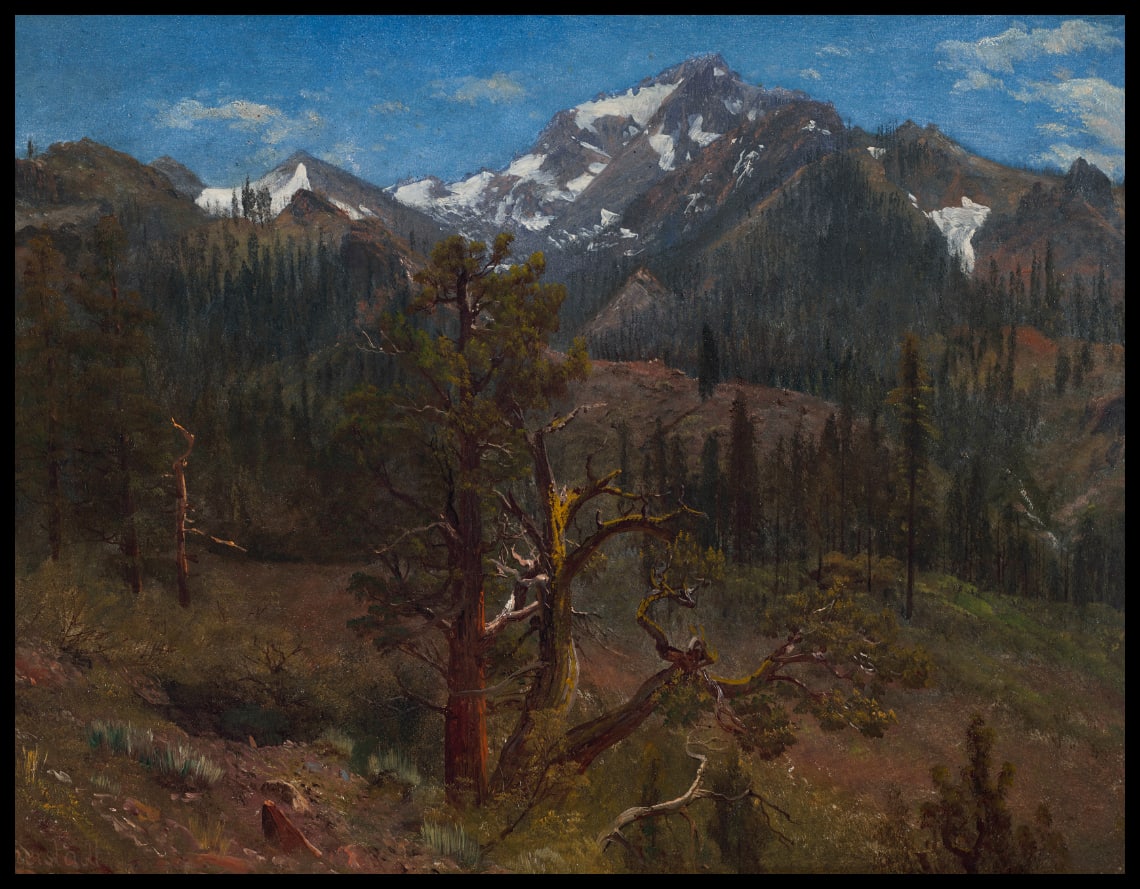 View Near Silver City, Sierra Nevada, Californie
