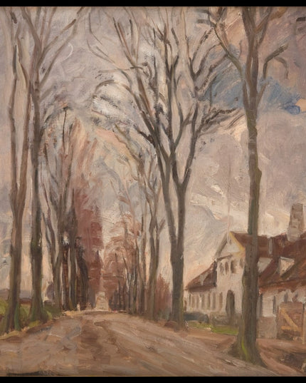 Lyngby Road near Vintappergården