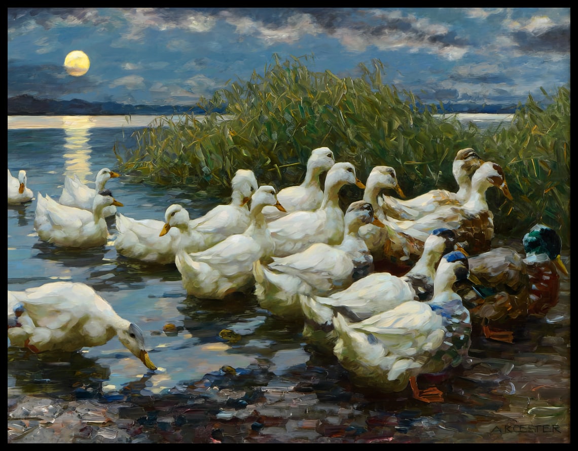 Towards the shore