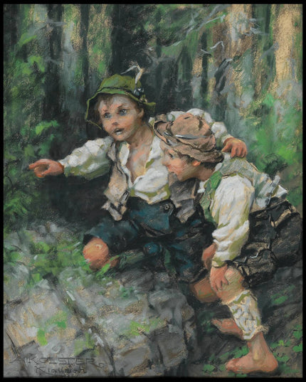 In the Wood, the Robbers are Over There