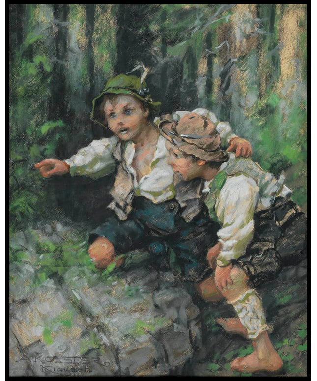 In the Wood, the Robbers are Over There