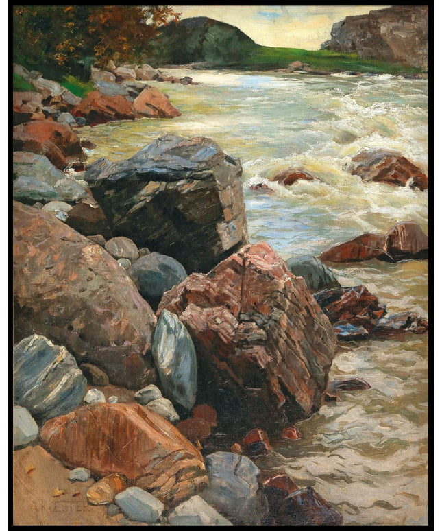 The Eisack in South Tyrol