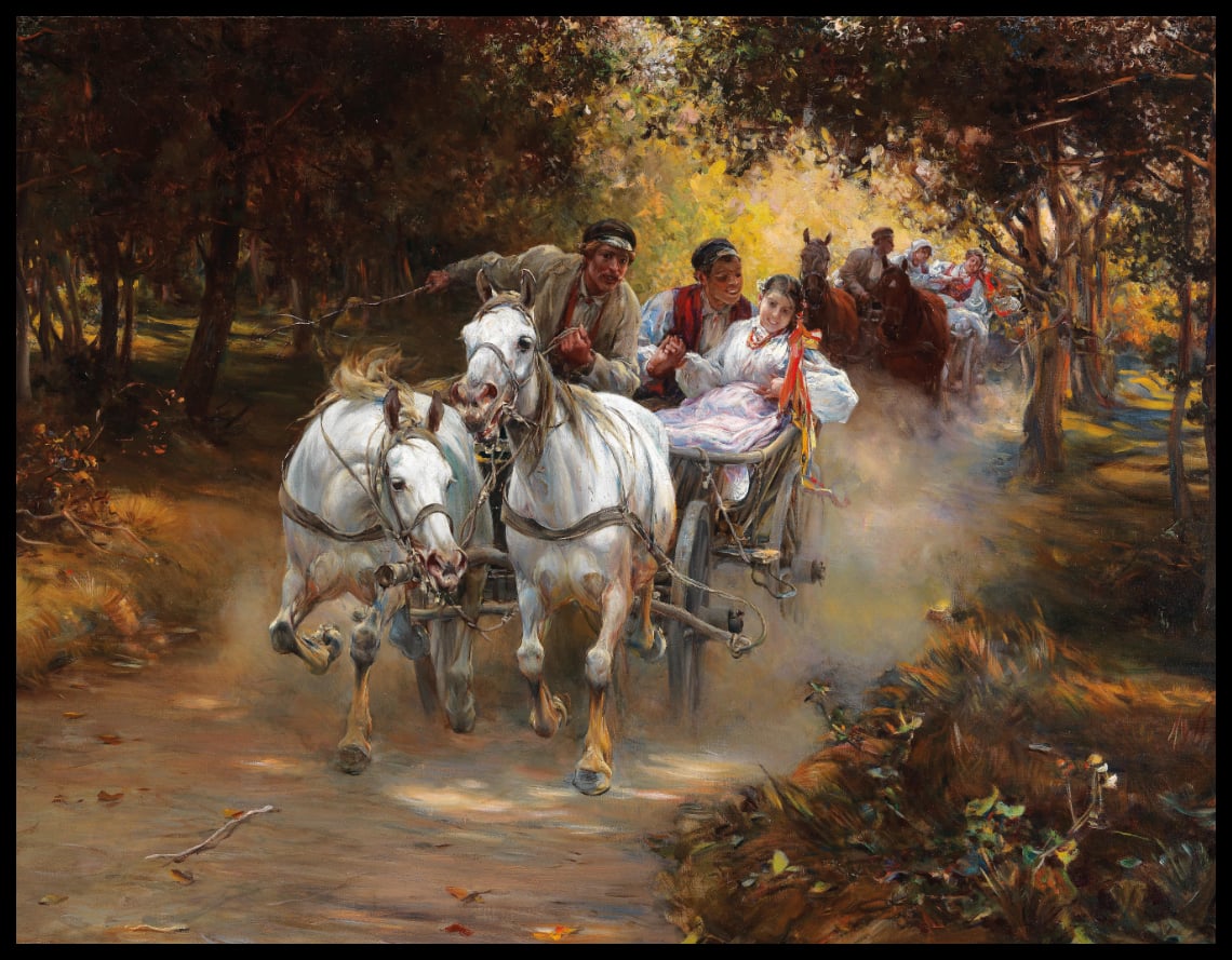 Bauernhochzeit