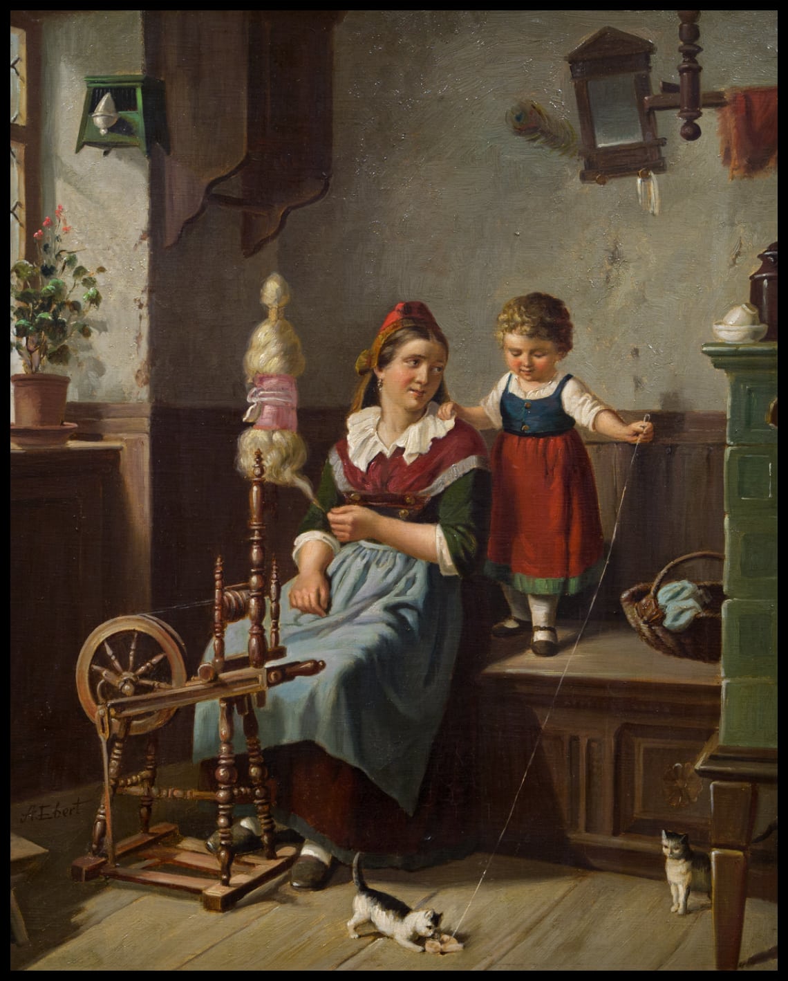Häusliche Idylle