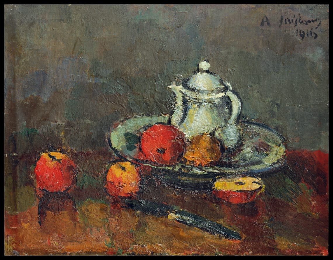 Apple still life