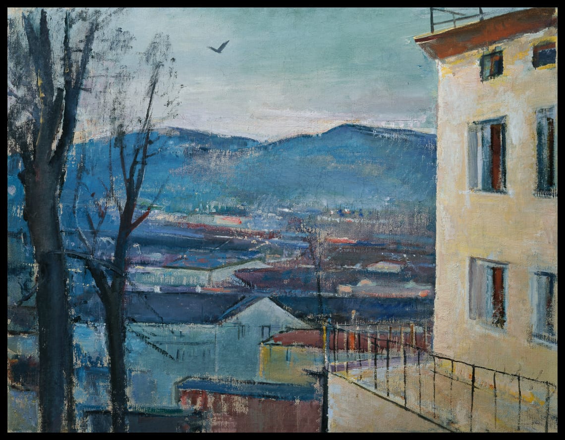 Salzburg evening landscape