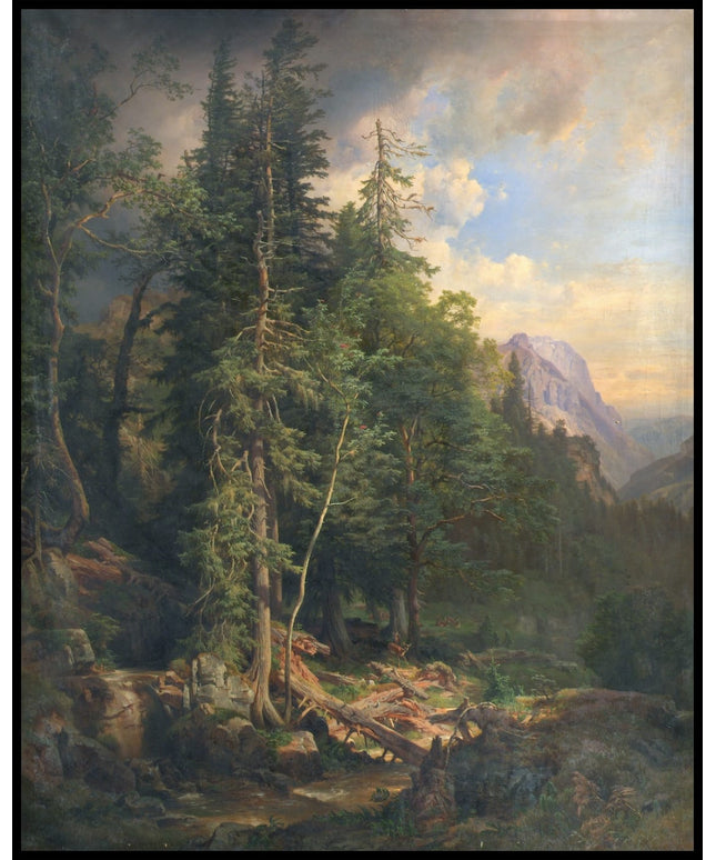 Aus den steirischen Gebirgswäldern bei Neuberg