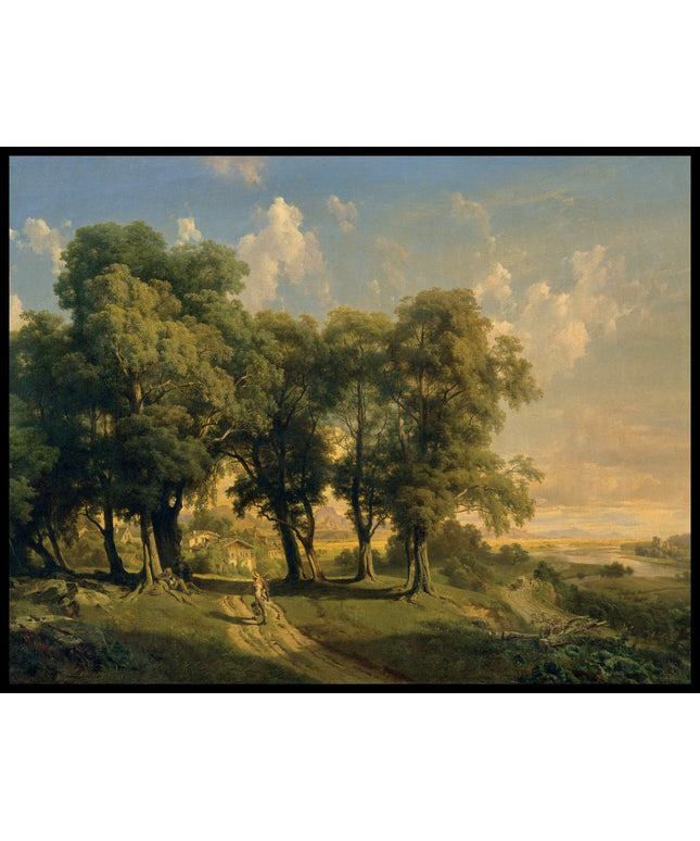 Unter den Linden Abendlandschaft