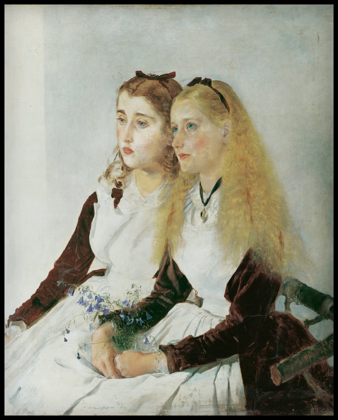 The artist's nieces