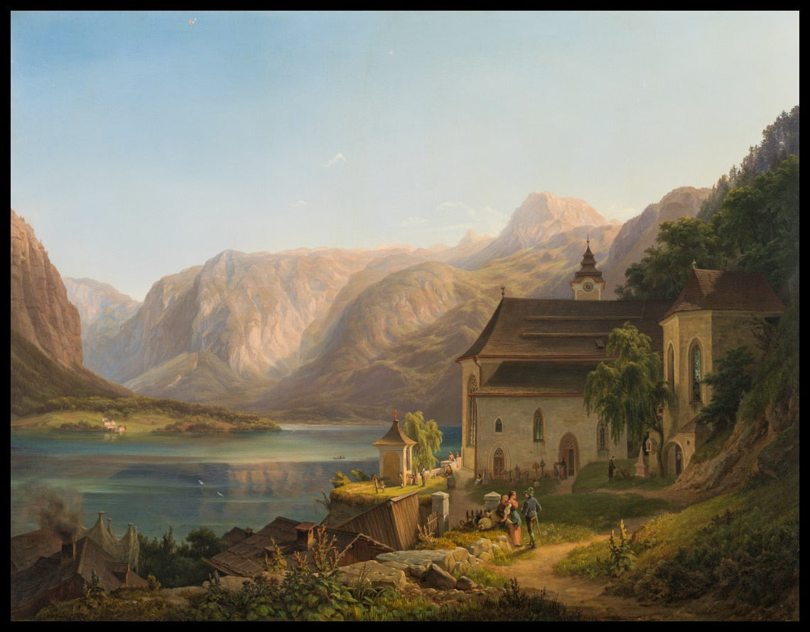 Blick auf den Hallstättersee