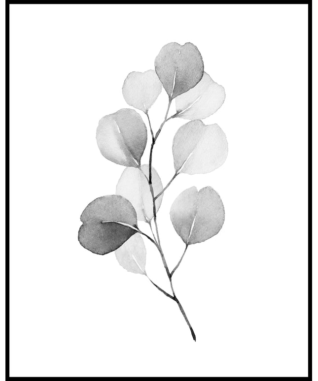 Aquarell Pflanzen Poster