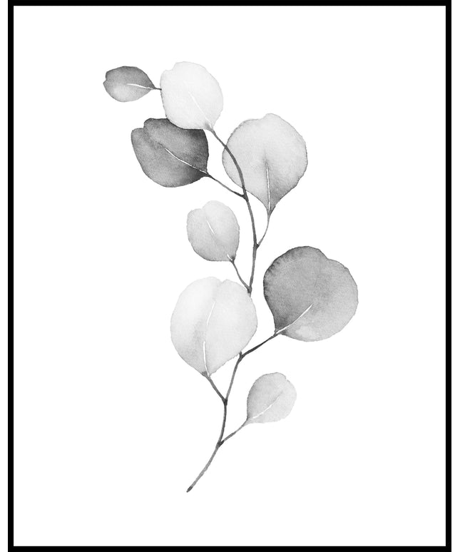 Aquarell Pflanzen Poster