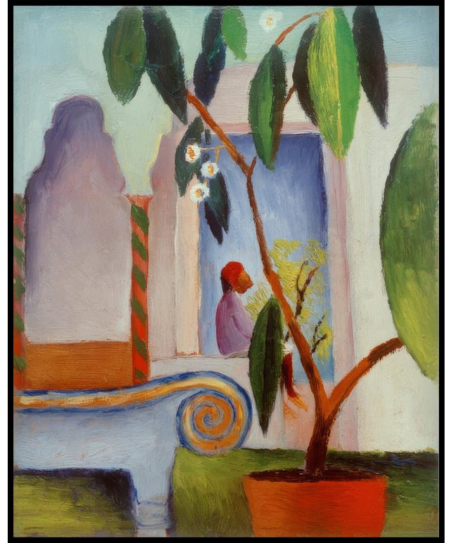 Arabisches Café, kleiner Türke