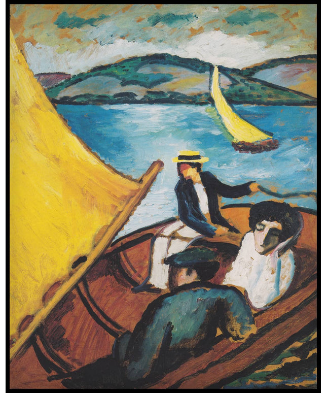 Segelboot auf dem Tegernsee