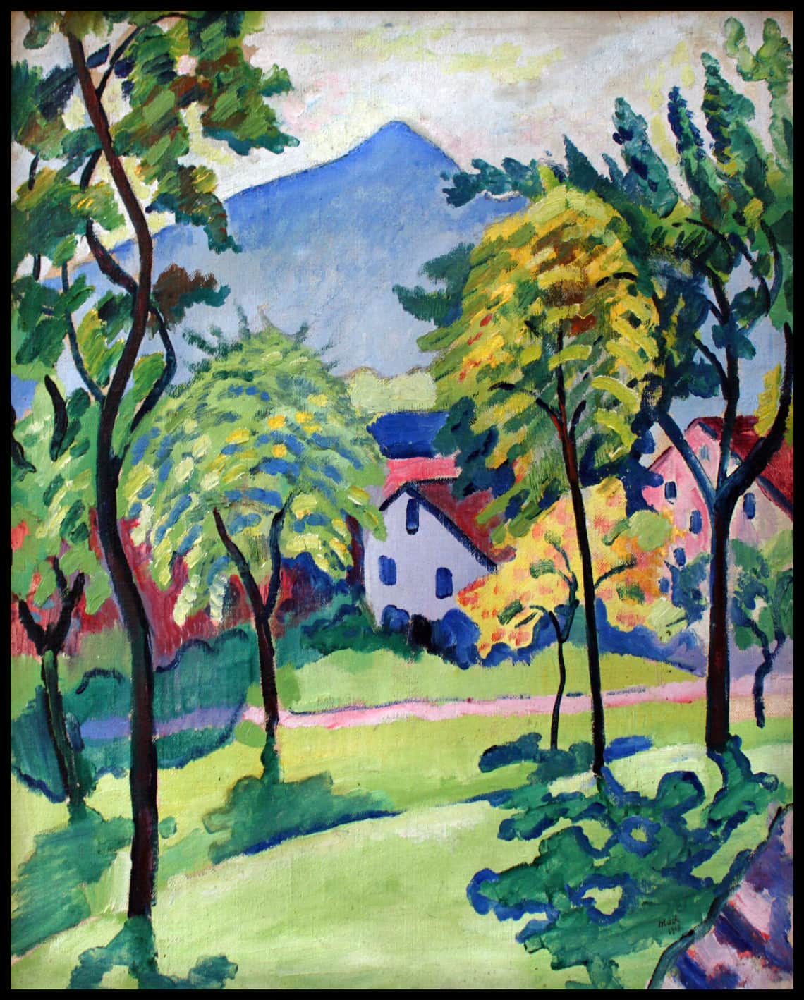 Tegernsee Landschaft 1910