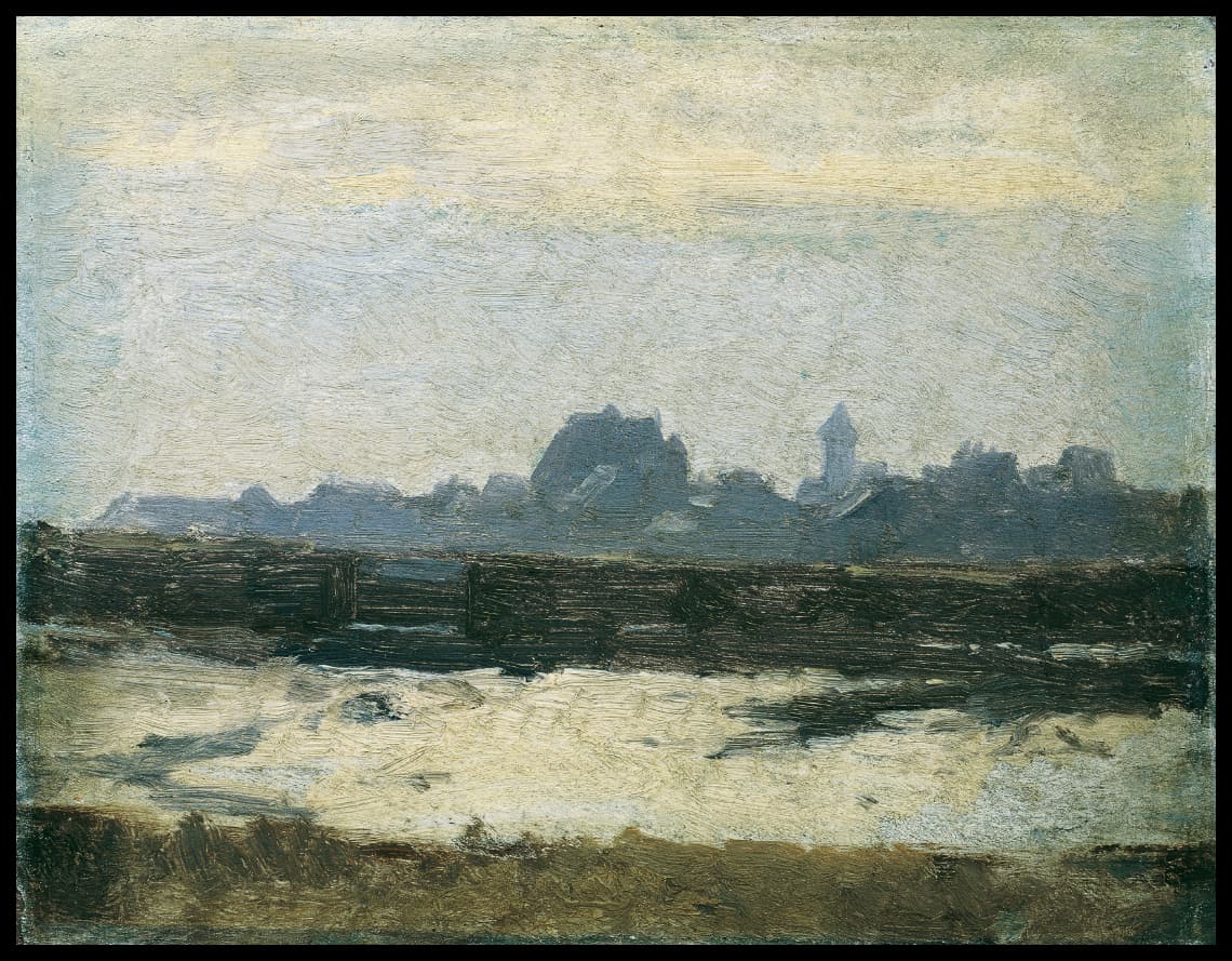 Blick auf eine Stadt