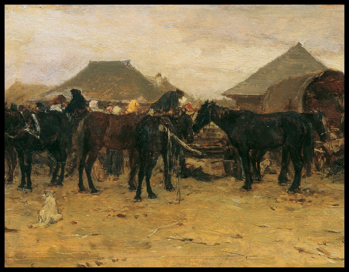 Pferdemarkt in Szolnok I