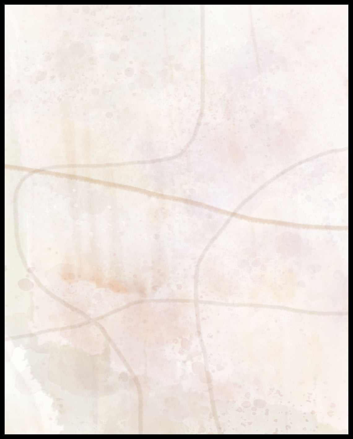 Watercolor Beige Poster