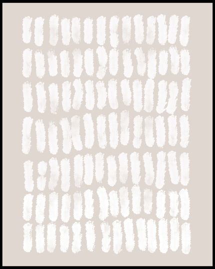 Beige Muster Poster