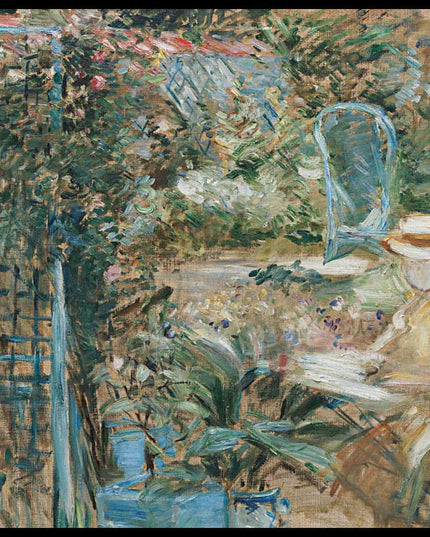 Fillette dans le jardin