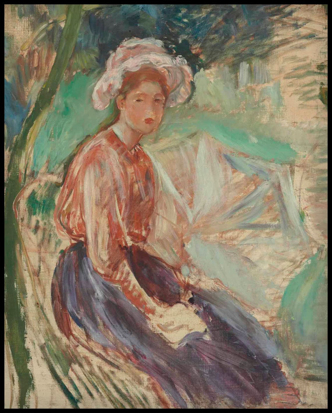 Jeune fille à l'ombrelle