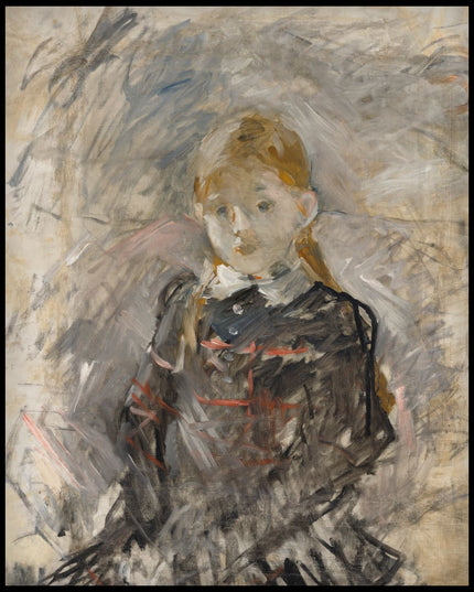 Petite fille aux cheveux blonds