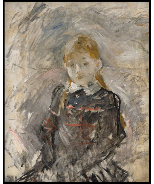 Petite fille aux cheveux blonds