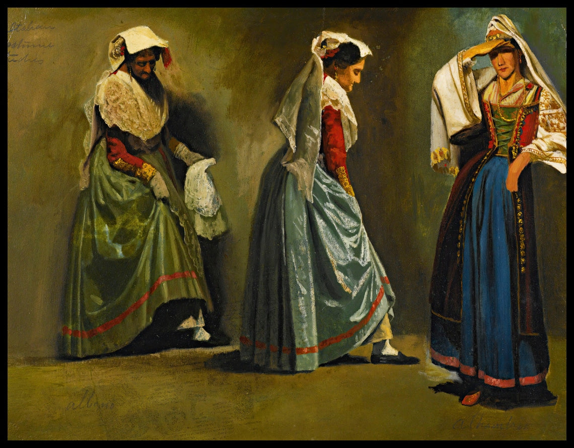 Études de costumes italiens