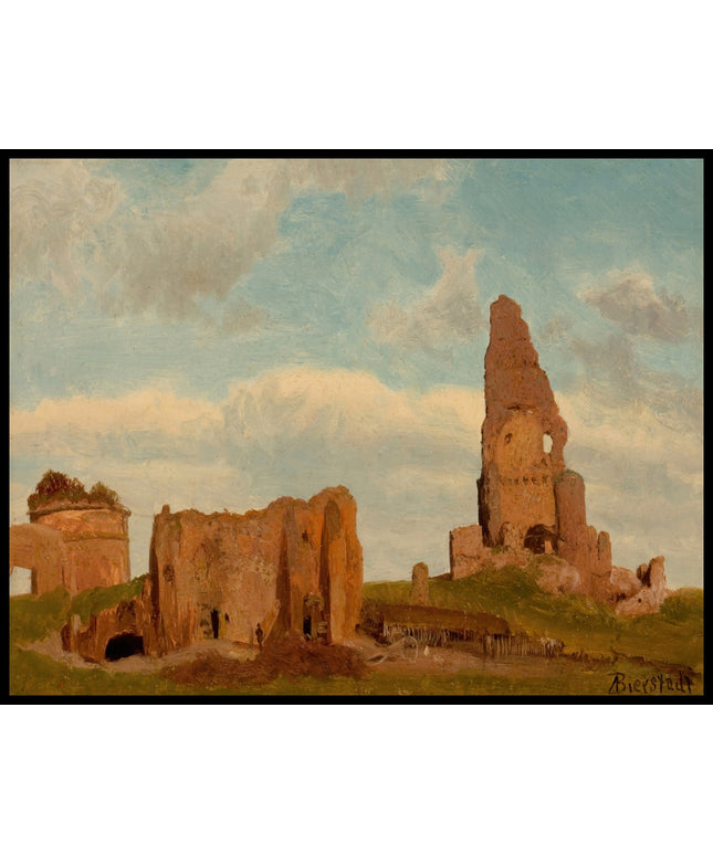 Ruins Campagna Of Rome