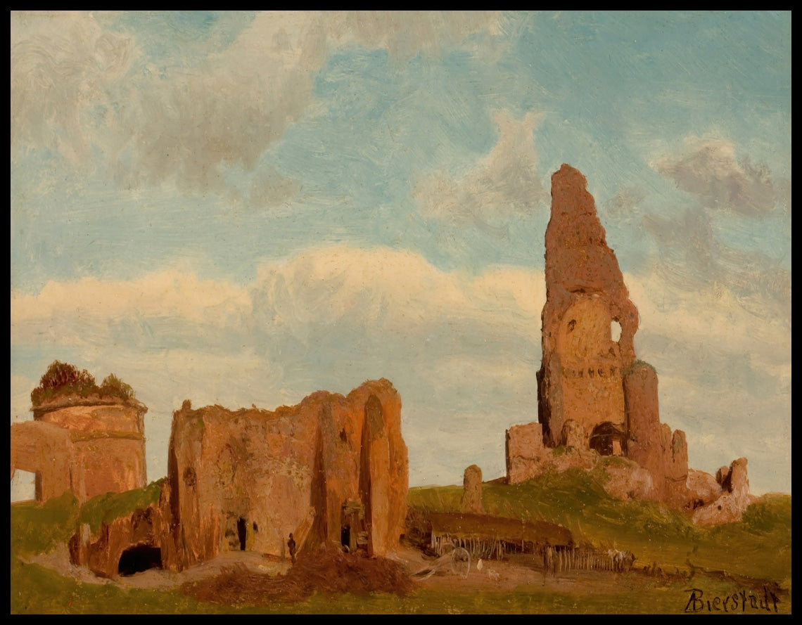 Ruines Campagna Of Rome