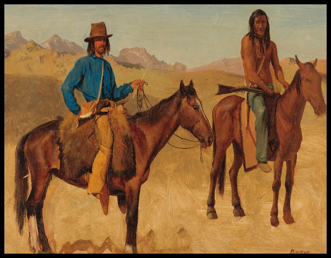 Trappeur et Indien