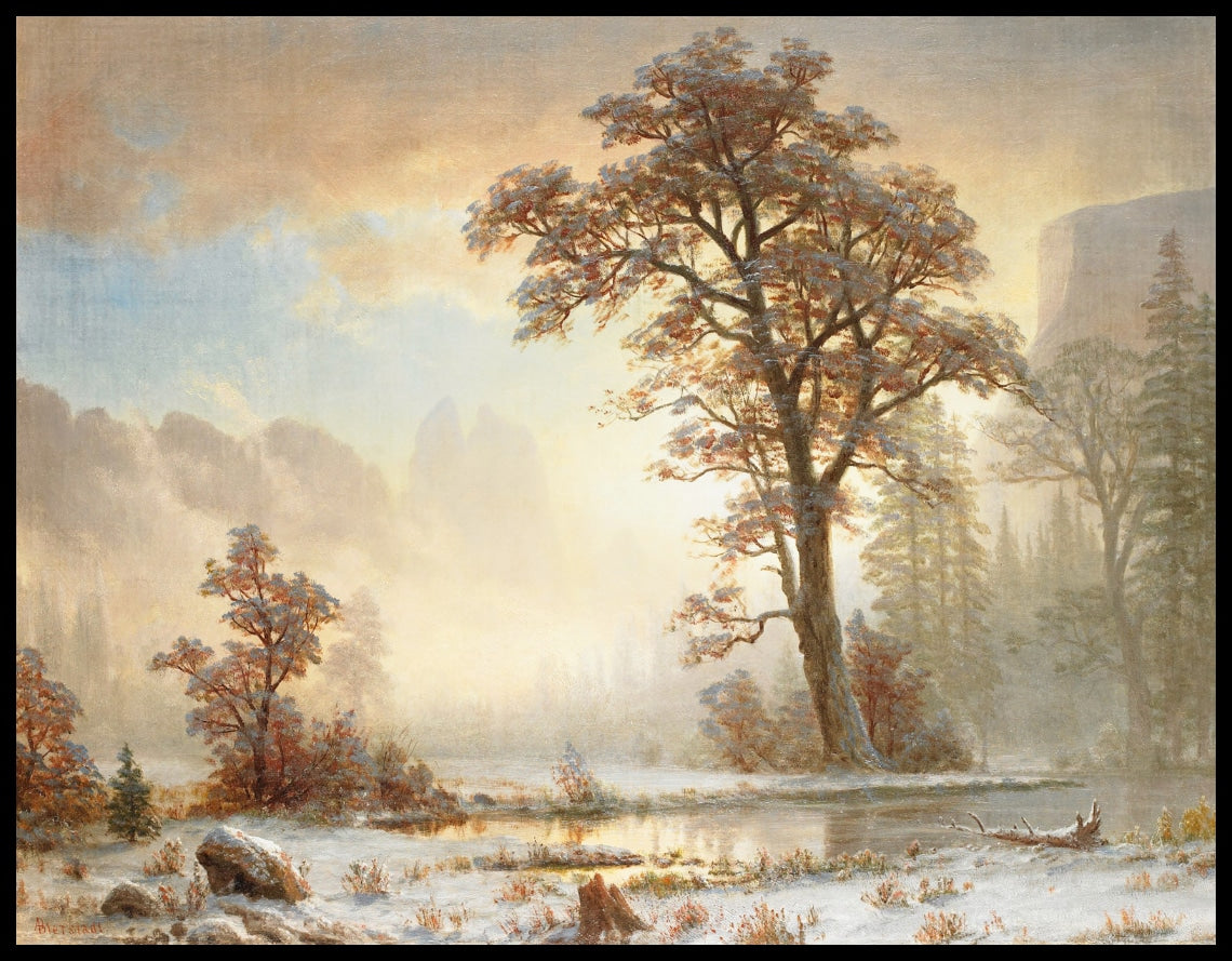 First Snowfall Of 1863