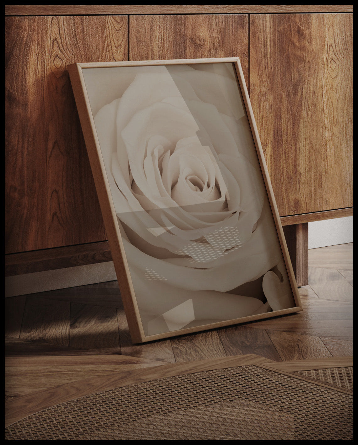 Poster pétale de rose