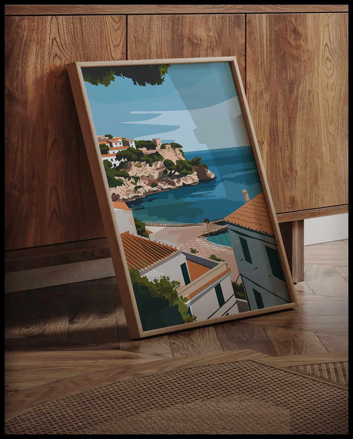 Menorca Travel Poster