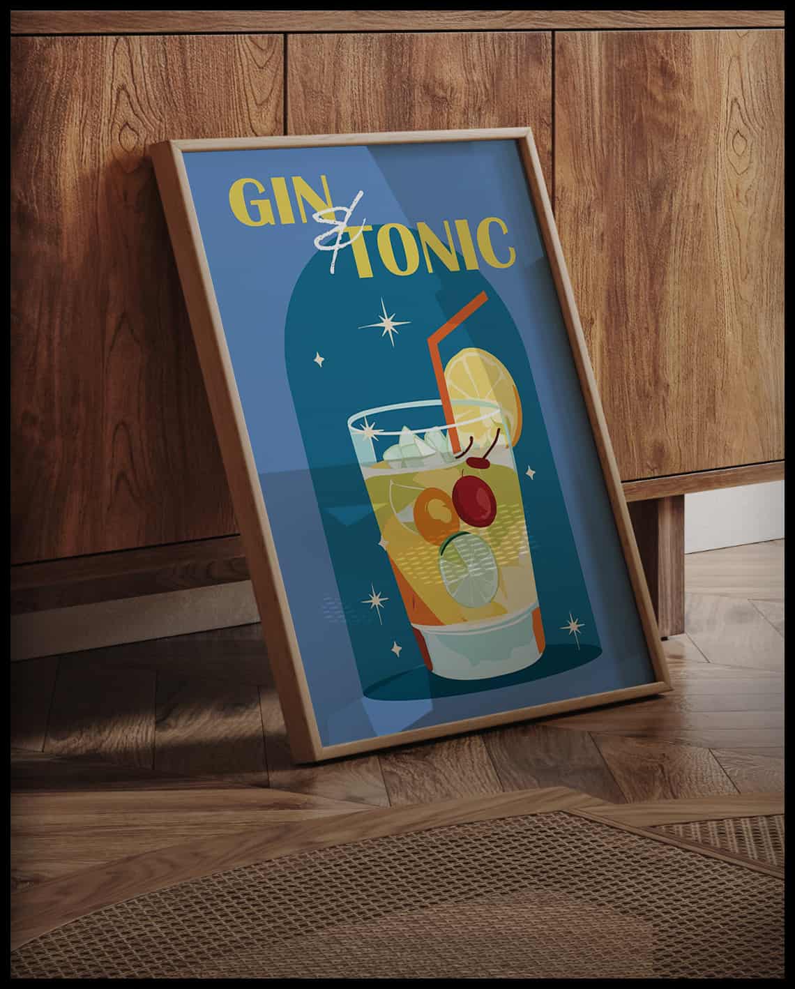 Poster cocktail